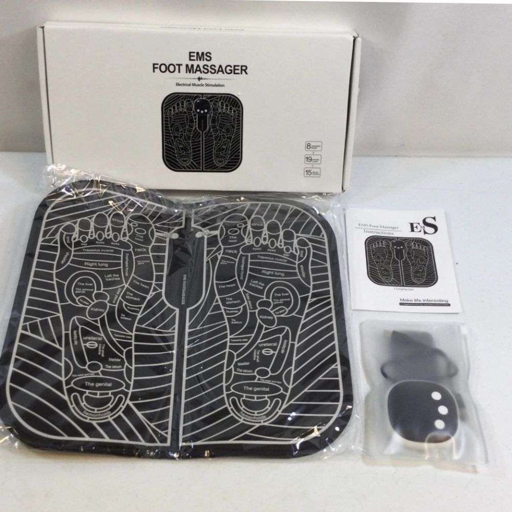 BGAHE EMS Neuropathy Foot Massager for Muscle  stimulation  with remote